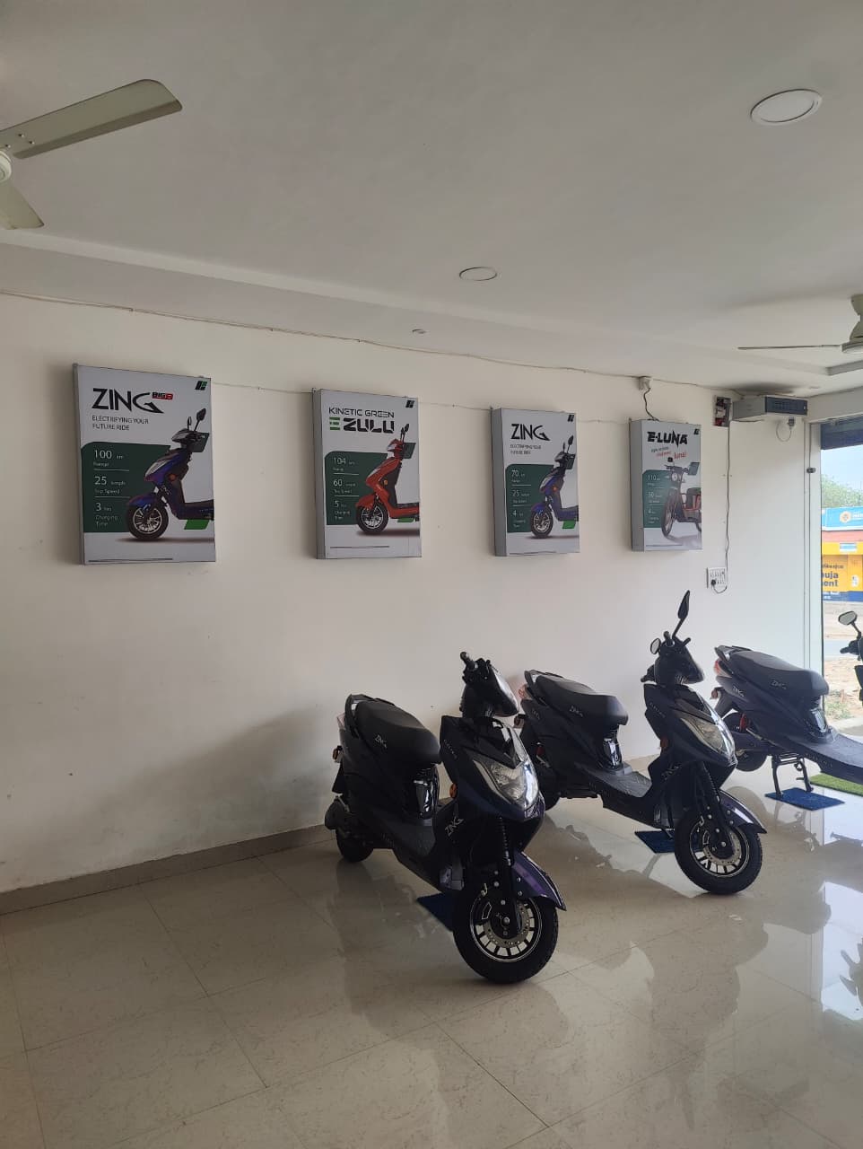 Non-registration electric two-wheeler available in Shahdol